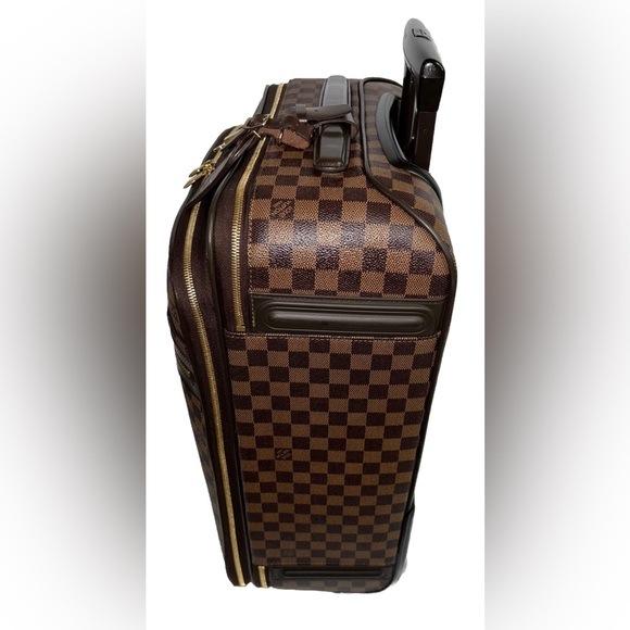Louis Vuitton Pegase Business 55 “Pristine” Damier Ebene Suitcase Unisex Bag - Picture 10 of 14